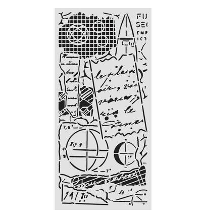 KSTDL154 - Stamperia - Pochoir flexible lavable - 