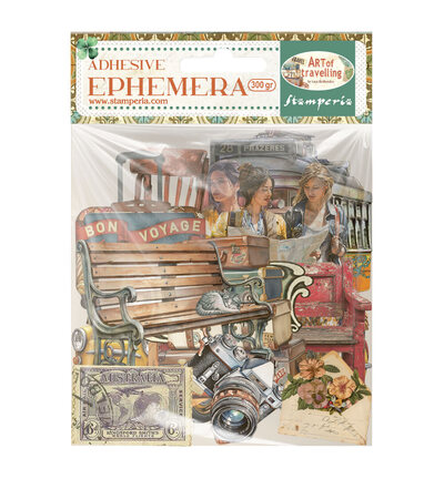 DFLCT79 - Stamperia - Ephemera autocollant 39 pièces - 