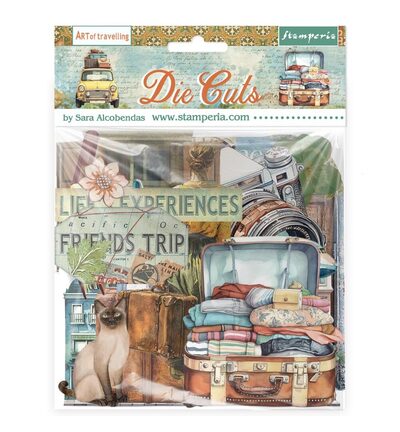 DFLDC131 - Stamperia - Die Cut carton imprimé 37 pcs - 