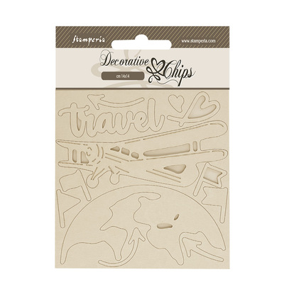 SCB249 - Stamperia - Chips décoratifs laser - 