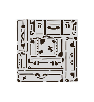 KSTDS05 - Stamperia - Petit pochoir flexible - 