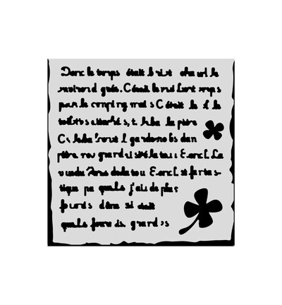 KSTDS03 - Stamperia - Petit pochoir flexible - 