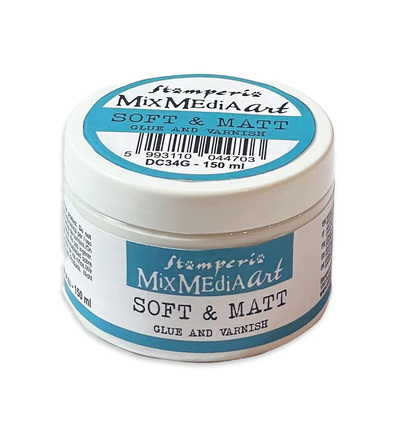 DC34G - Stamperia - Colle et vernis Soft & Matt 150ml - 