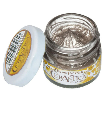 K3P15S - Stamperia - Cire ancienne Argent métallique - 