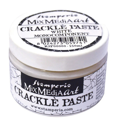 K3P37 - Stamperia - Pâte craquelée 150ml - Crackle K3P37 - Stamperia - Pâte craquelée 150ml - Crackle