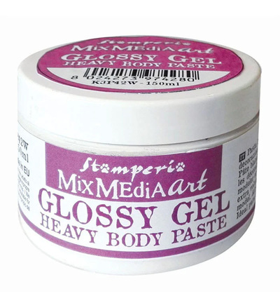 K3P43 - Stamperia - Gel Glossy Heavy Body 150ml - Pâtes K3P43 - Stamperia - Gel Glossy Heavy Body 150ml - Pâtes