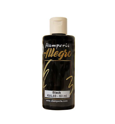 KAL03 - Stamperia - Allegro Noir 60ml - 