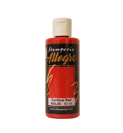 KAL05 - Stamperia - Allegro Rouge cardinal 60ml - 