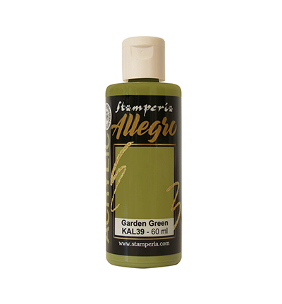 KAL39 - Stamperia - Allegro Vert jardin 60ml - 