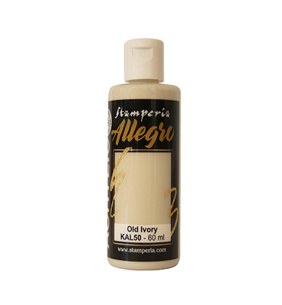 KAL50 - Stamperia - Allegro Ivoire ancien 60ml - 
