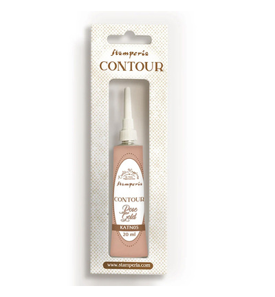 KATN05 - Stamperia - Liner contour Or rosé 20ml - 