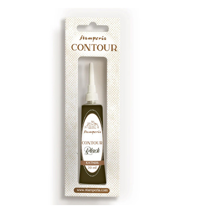KATN06 - Stamperia - Liner contour Noir 20ml - 