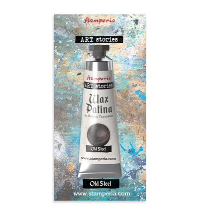 KECW01 - Stamperia - Cire Patine Acier ancien 40ml - 