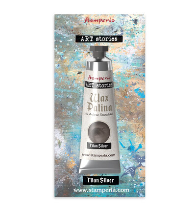 KECW04 - Stamperia - Cire Patine Argent titane 40ml - 
