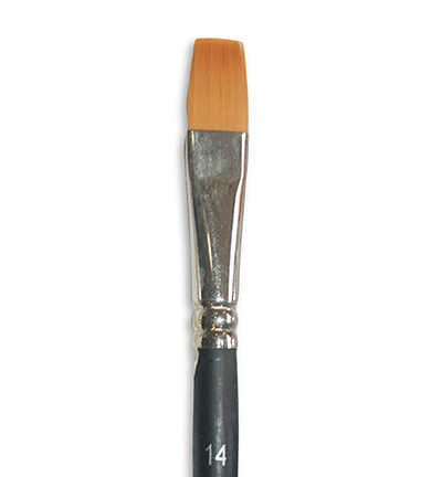 KR24/S - Stamperia - Pinceau plat pointe - 