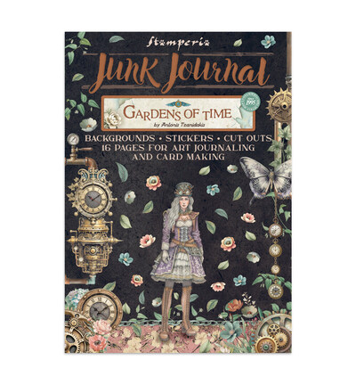 SBJK17 - Stamperia - Stamperia Art Junk Journal – Gardens of Time - 