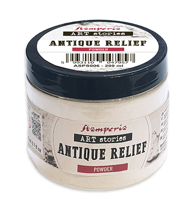 ASPS006 - Stamperia - Antique relief powder 200ml - Pâtes ASPS006 - Stamperia - Antique relief powder 200ml - Pâtes