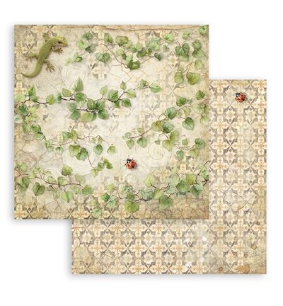 SBB1147 - Stamperia - Stamperia Papier recto-verso – All Around Ivy - 