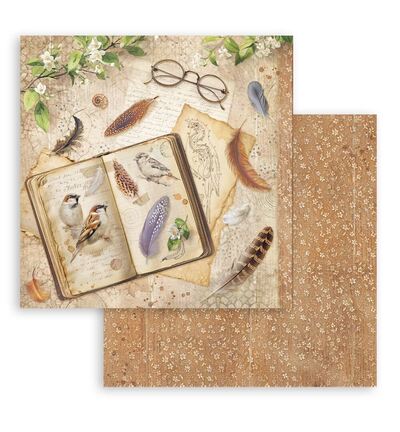 SBB1148 - Stamperia - Stamperia Papier recto-verso – All Around Book - 