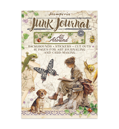 SBJK20 - Stamperia - Stamperia Junk Journal – All Around - 