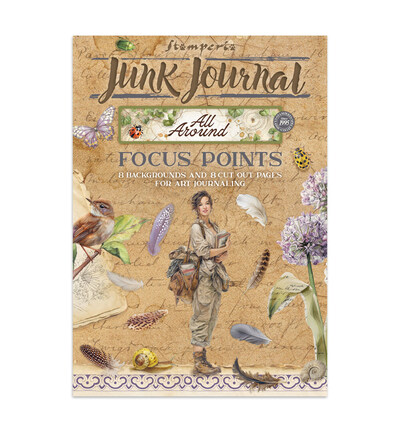 SBJKS02 - Stamperia - Stamperia Junk Journal Focus Points A5 – All Around - 