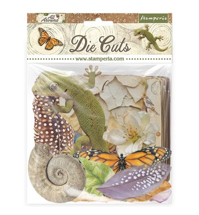 DFLDC133 - Stamperia - Stamperia Die-Cuts – All Around - 