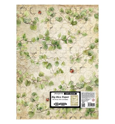 DFSAJB016 - Stamperia - Stamperia Papier de riz 50x70 – All Around Ivy - 