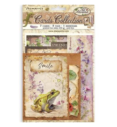 SBCARD42 - Stamperia - Stamperia Set de cartes – All Around - 