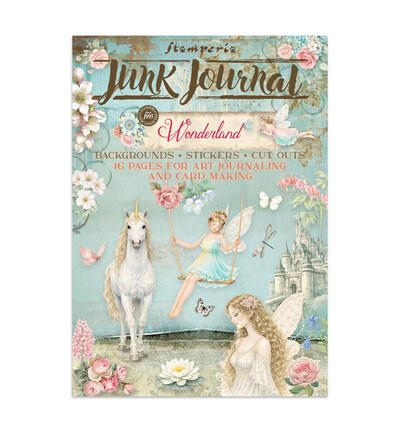 SBJK21 - Stamperia - Stamperia Junk Journal – Wonderland - 