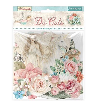 DFLDC134 - Stamperia - Stamperia Die-Cuts – Wonderland - 