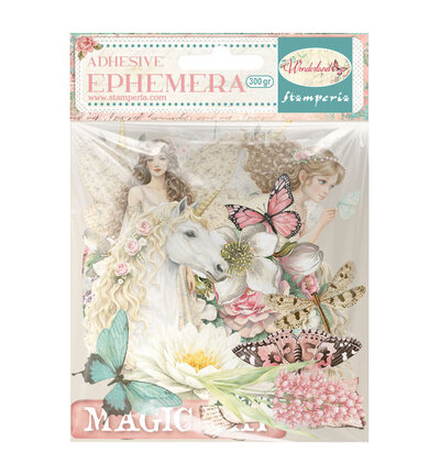 DFLCT82 - Stamperia - Stamperia Ephemera – Wonderland - 
