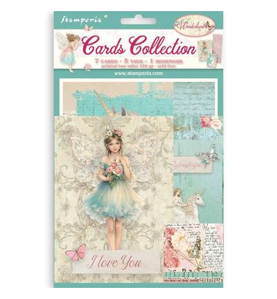 SBCARD43 - Stamperia - Stamperia Set de cartes – Wonderland - 
