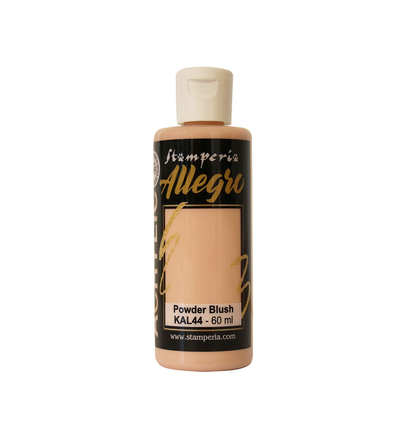 KAL44 - Stamperia - Peinture acrylique Allegro 60 ml - Rose poudré - 