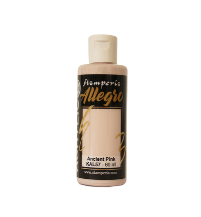 KAL57 - Stamperia - Peinture acrylique Allegro 60 ml - Rose ancien - 