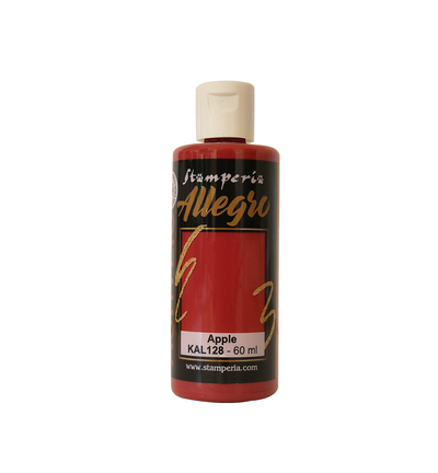 KAL128 - Stamperia - Peinture acrylique Allegro 60 ml - Pomme - 
