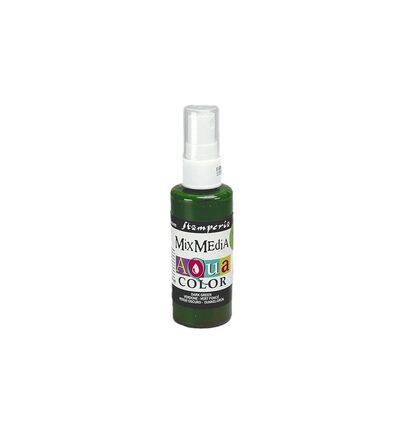 KAQ001 - Stamperia - Spray Aquacolor 60 ml - Vert foncé - 