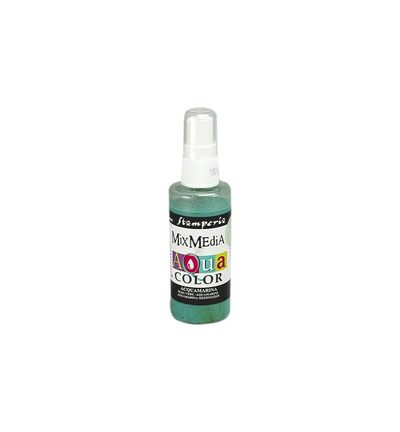 KAQ015 - Stamperia - Spray Aquacolor 60 ml - Aigue-marine - 