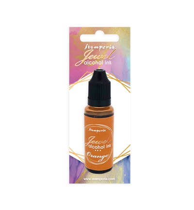 KAD005 - Stamperia - Encre à alcool Jewel 18 ml - Orange - 