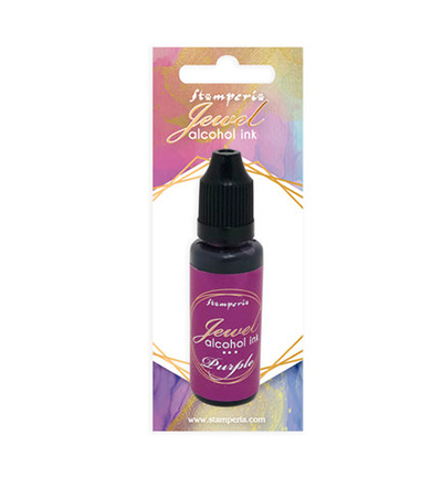 KAD007 - Stamperia - Encre à alcool Jewel 18 ml - Violet - 