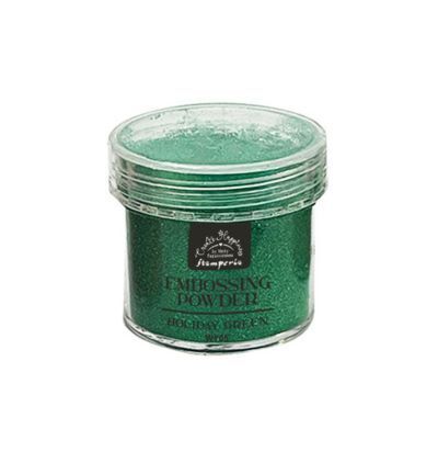 WY05 - Stamperia - Stamperia poudre d'embossage – Holiday Green 18gr - 