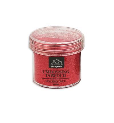 WY06 - Stamperia - Stamperia poudre d'embossage – Holiday Red 18gr - 