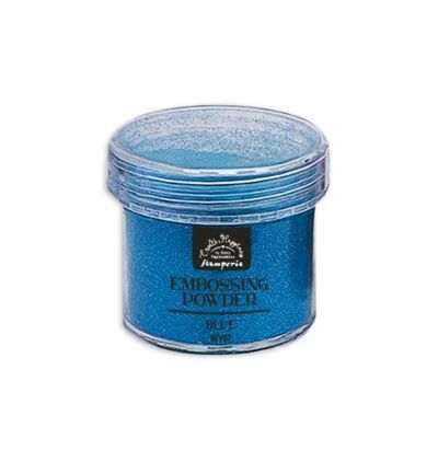 WY07 - Stamperia - Stamperia poudre d'embossage – Blue 18gr - 