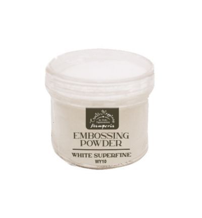 WY10 - Stamperia - Stamperia poudre d'embossage – White Superfine 18gr - 