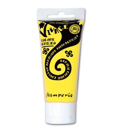 KAB01 - Stamperia - Peinture acrylique Vivace 60 ml - Jaune primaire - 