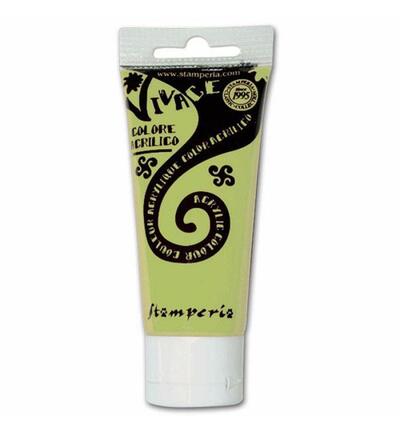 KAB10 - Stamperia - Peinture acrylique Vivace 60 ml - Émeraude - 