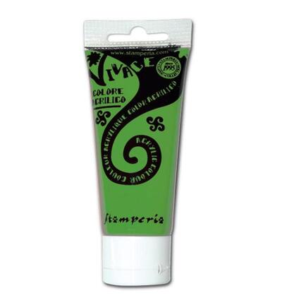 KAB12 - Stamperia - Peinture acrylique Vivace 60 ml - Vert foncé brillant - 