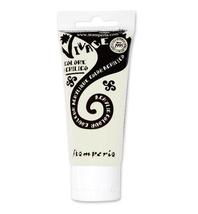 KAB21 - Stamperia - Peinture acrylique Vivace 60 ml - Blanc titane - 