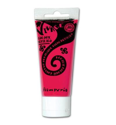 KAB25 - Stamperia - Peinture acrylique Vivace 60 ml - Écarlate - 