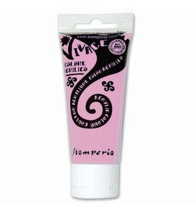 KAB52 - Stamperia - Peinture acrylique Vivace 60 ml - Rose pastel - 