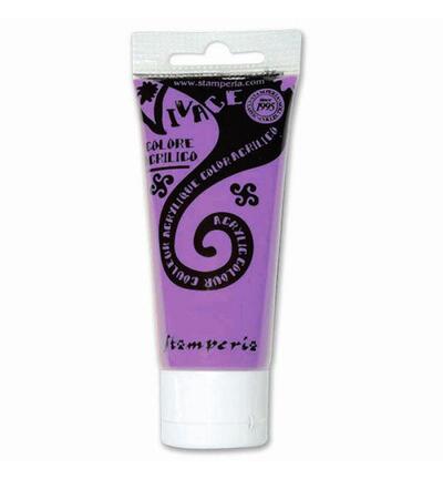 KAB55 - Stamperia - Peinture acrylique Vivace 60 ml - Cyclamen - 